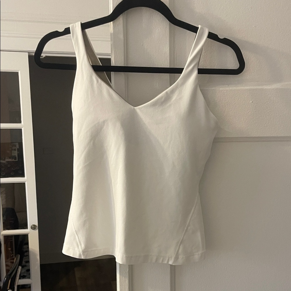 Lululemon Workout White Women's Tank Top